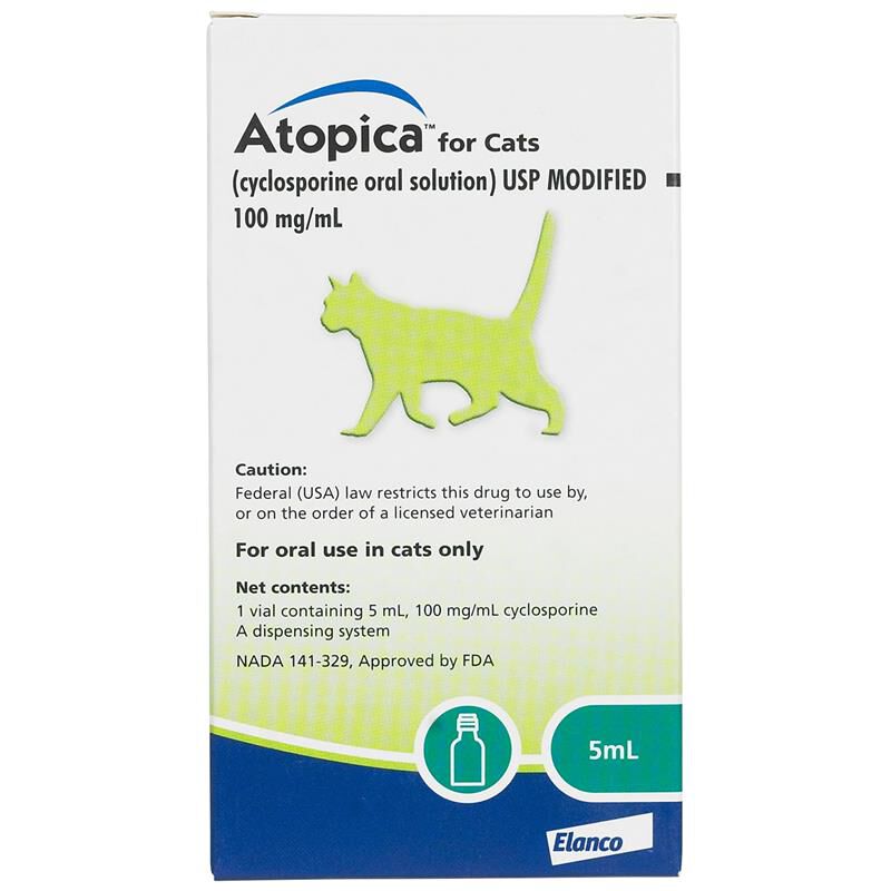 Atopica for Cats 100mg/ml - 5 ml