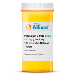 Potassium Citrate 5mEq 540 mg, 100 Extended-Release Tablets