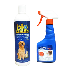 Dog Flea Shampoo & Spray