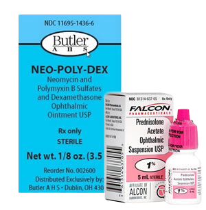 Prednisolone eye drops for cats best sale