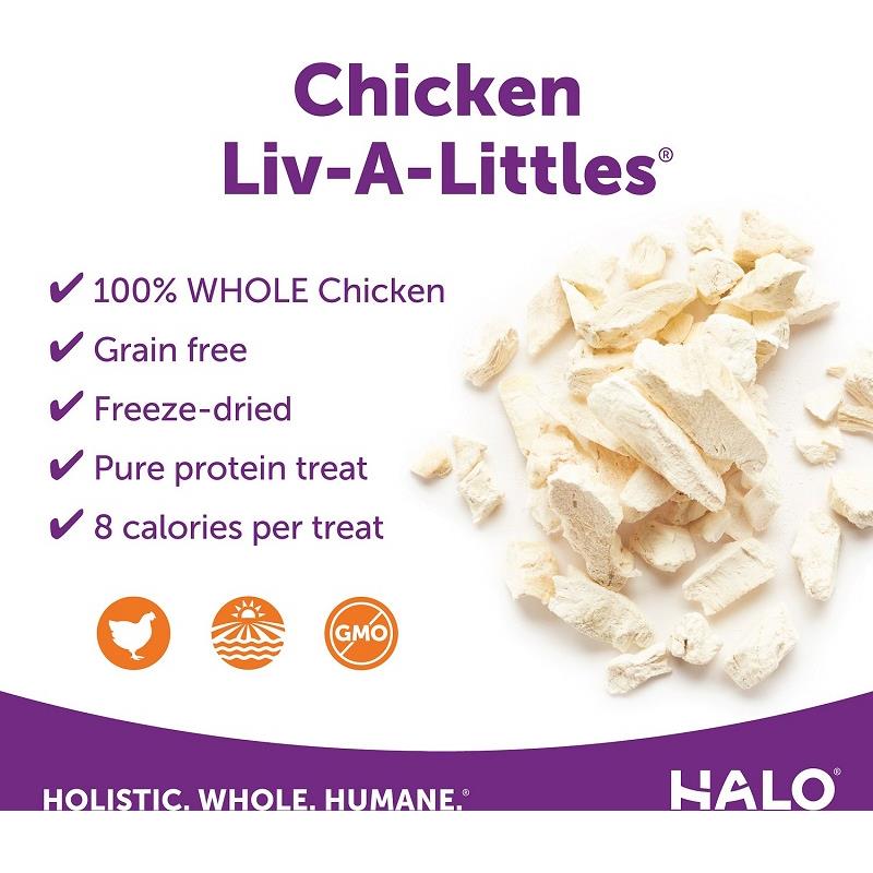 Halo LivALittles Grain Free FreezeDried Chicken Breast Protein