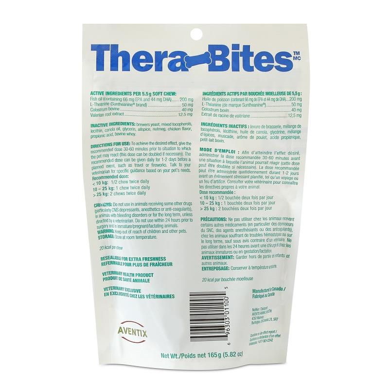TheraBites Mellows Calming Supplement for Dogs and Cats, 30 soft chews