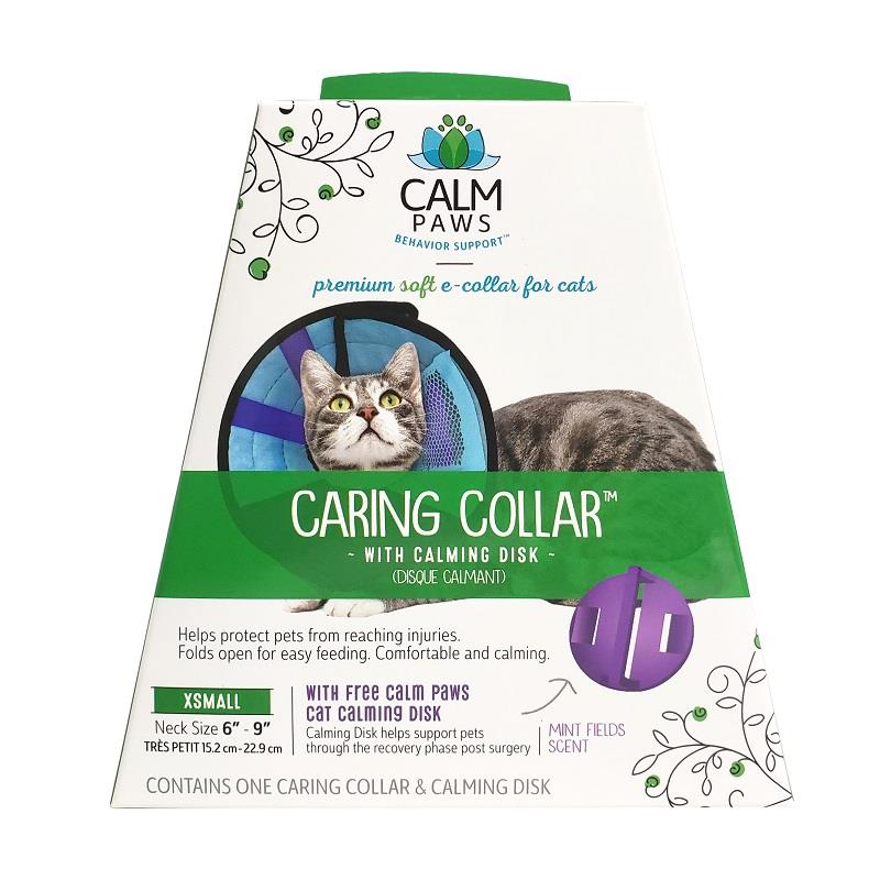 Calm Paws Caring Collar with Calming Disk for XSmall Cats Allivet