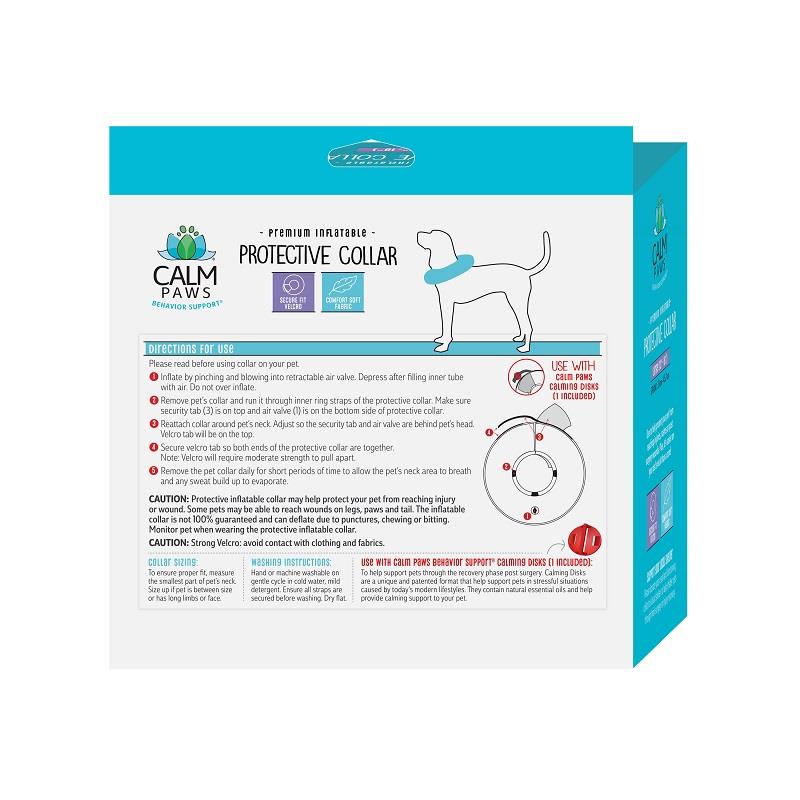 calm paws inflatable collar instructions