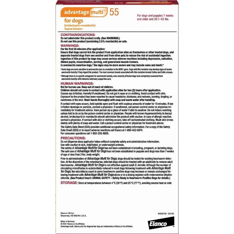 advantage multi for dogs 9 22 lbs