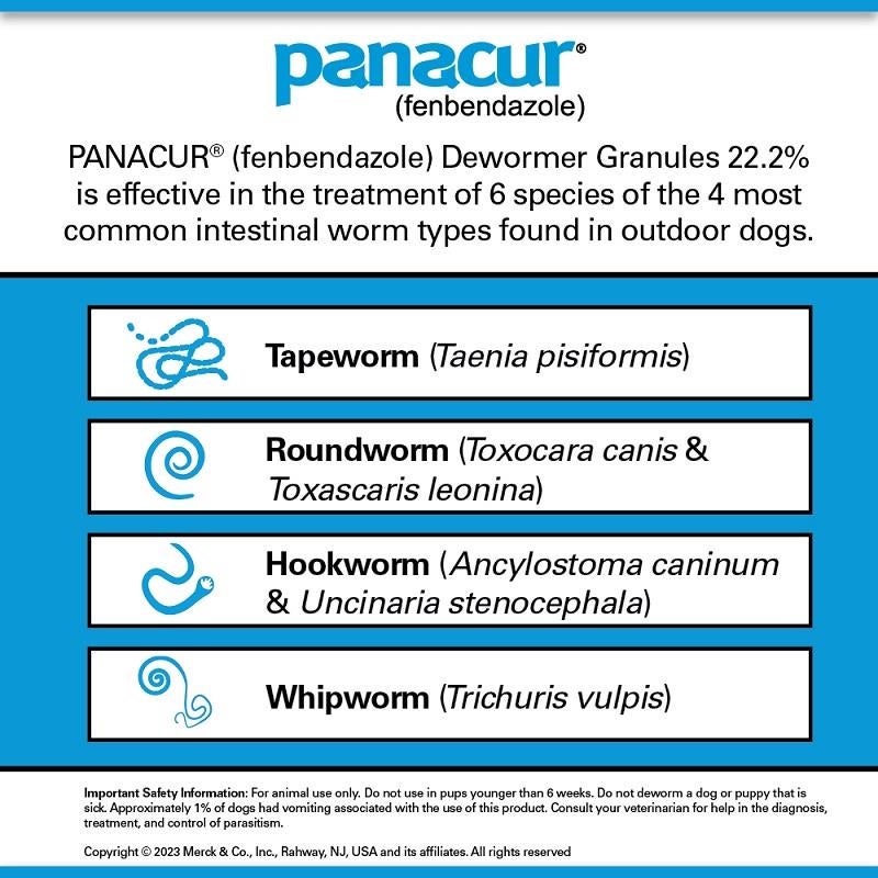 panacur flea treatment