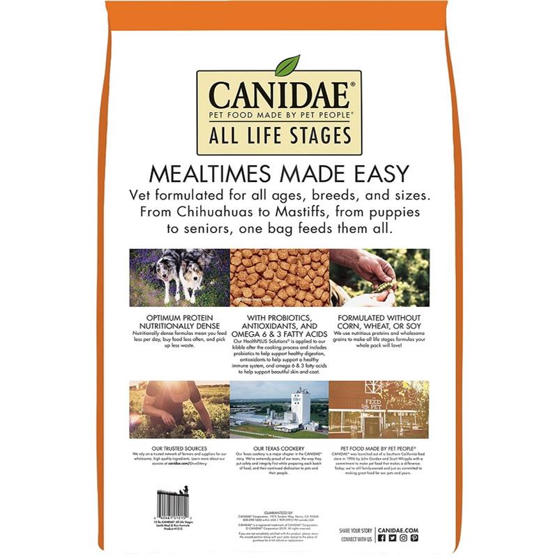 Canidae All Life Stages Lamb Meal and Brown Rice Formula Dry Dog Food