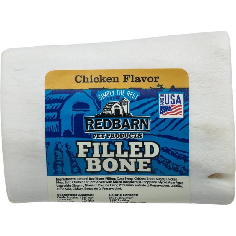 Redbarn Chicken Filled Bone Dog Treat Allivet