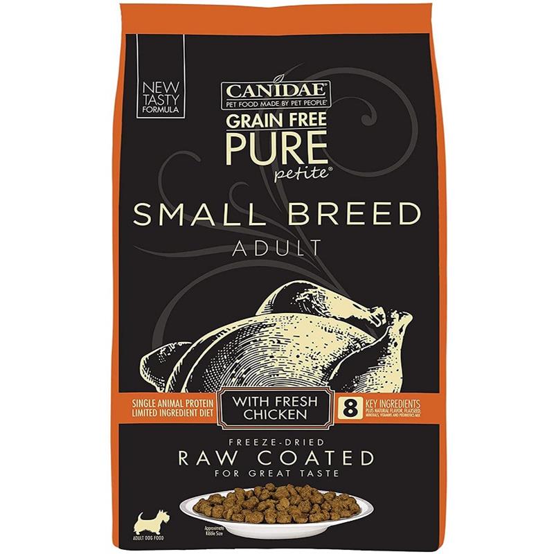 Canidae PURE Petite Small Breed Adult Fresh Chicken FreezeDried Raw Coated Dry Dog Food Allivet