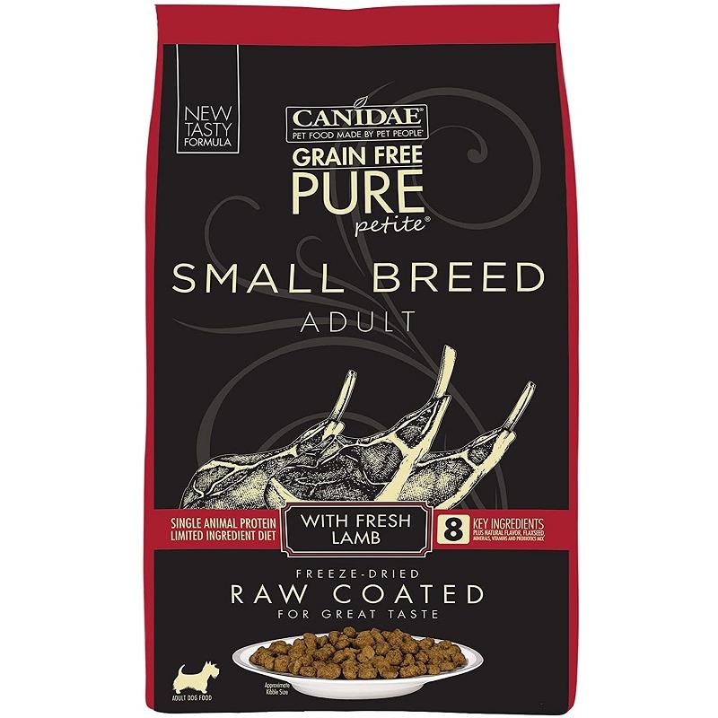 Canidae PURE Petite Small Breed Adult Lamb Recipe FrezeDried Raw