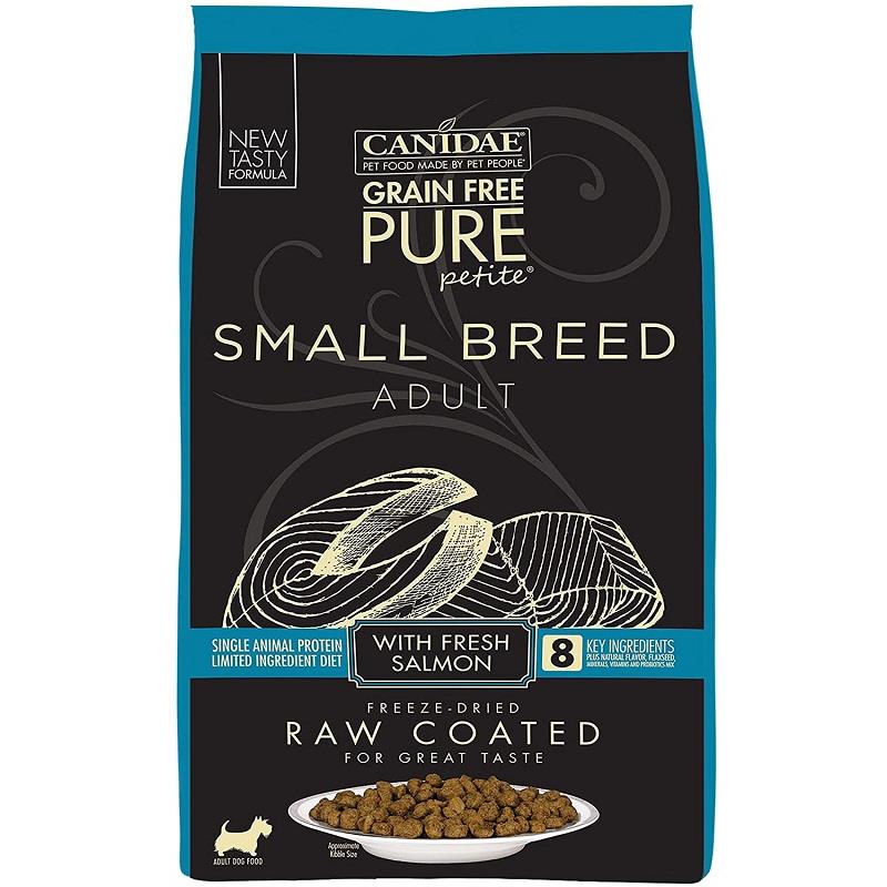 Canidae PURE Petite Small Breed Adult Salmon Recipe FreezeDried Raw