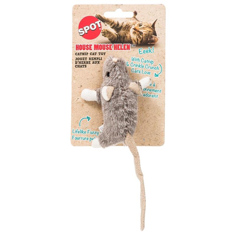 flat mouse cat toy