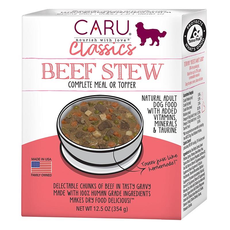 Caru Real Stew Wet Food for Dogs Allivet