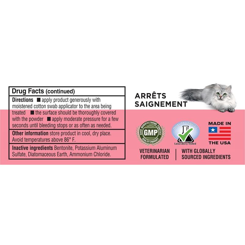 Vet Worthy Styptic Powder for Cats, 0.5 oz Allivet