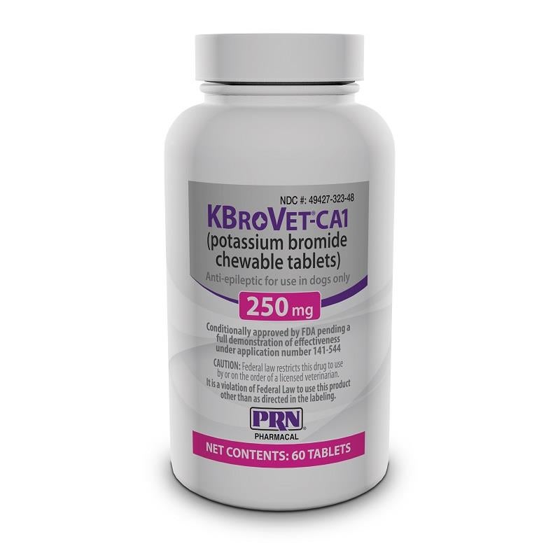 K Brovet Ca1 Potassium Bromide Chewable Tablets For Dogs Allivet