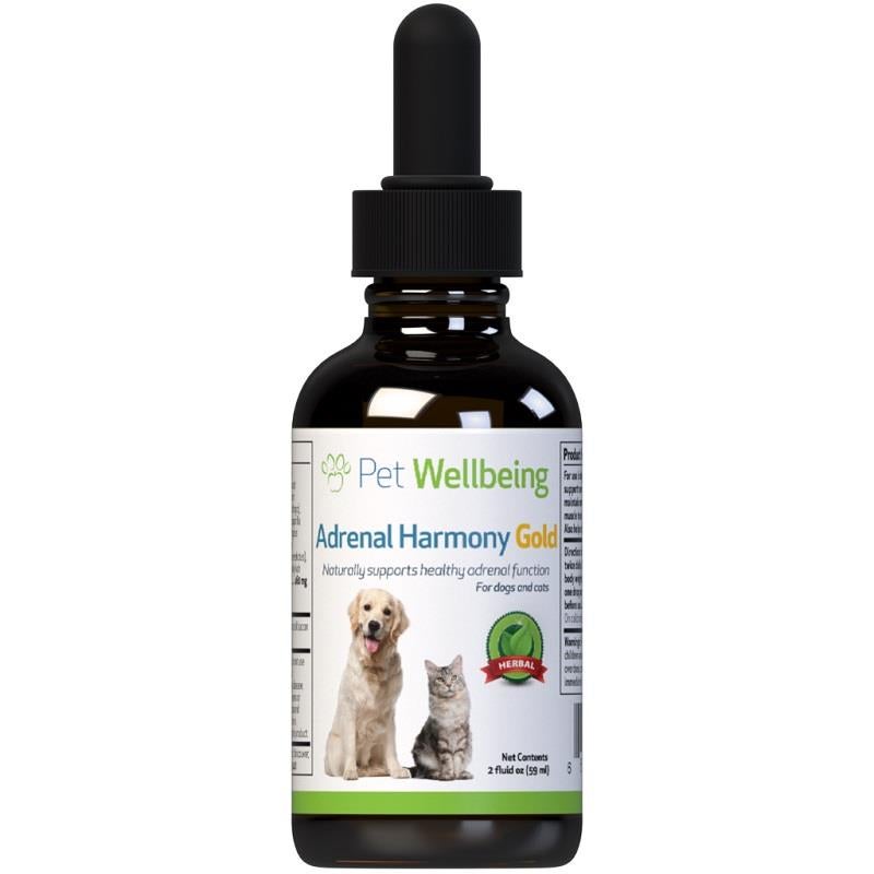 Pet Wellbeing Adrenal Harmony Gold for Dogs and Cats Allivet