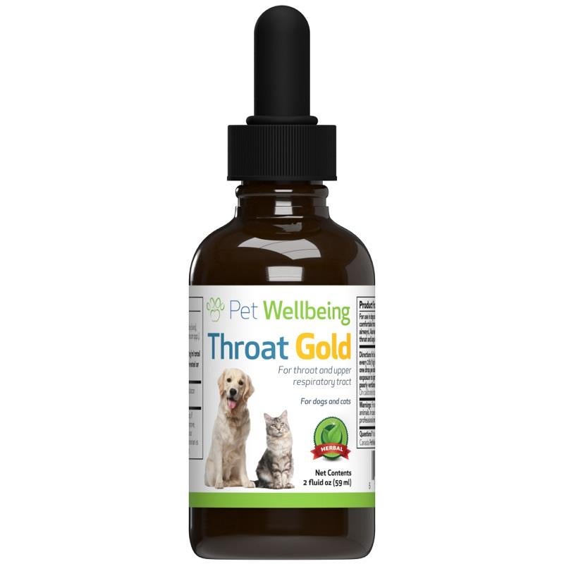 Pet Wellbeing Throat Gold for Dogs and Cats Allivet