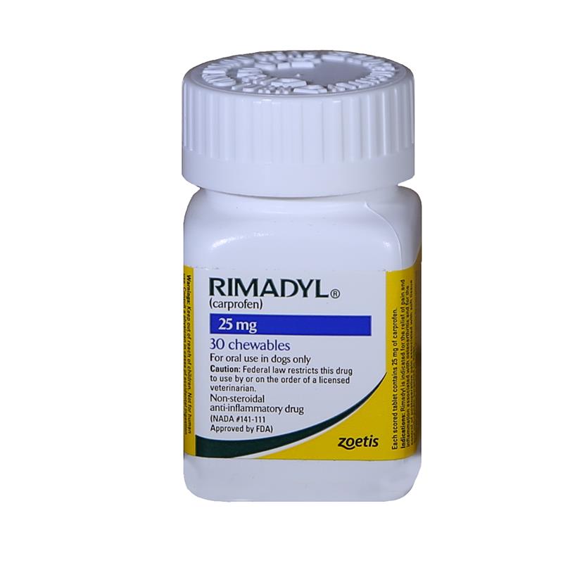 rimadyl 25mg dosage for dogs