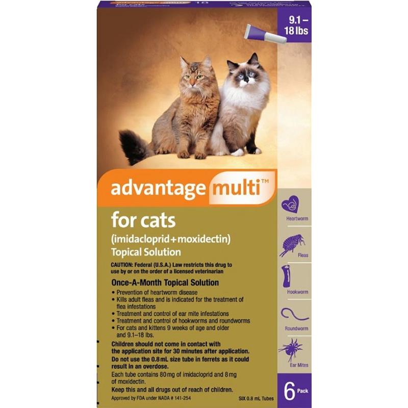 Advantage Multi Dosage Chart For Dogs