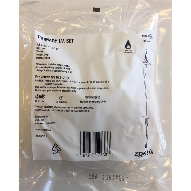 Primary I.V. Set 73\"