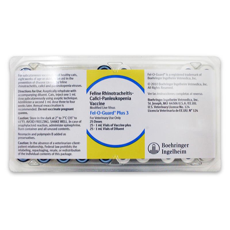 Fel-O-Guard Plus 3 - 25 x 1 dose Tray