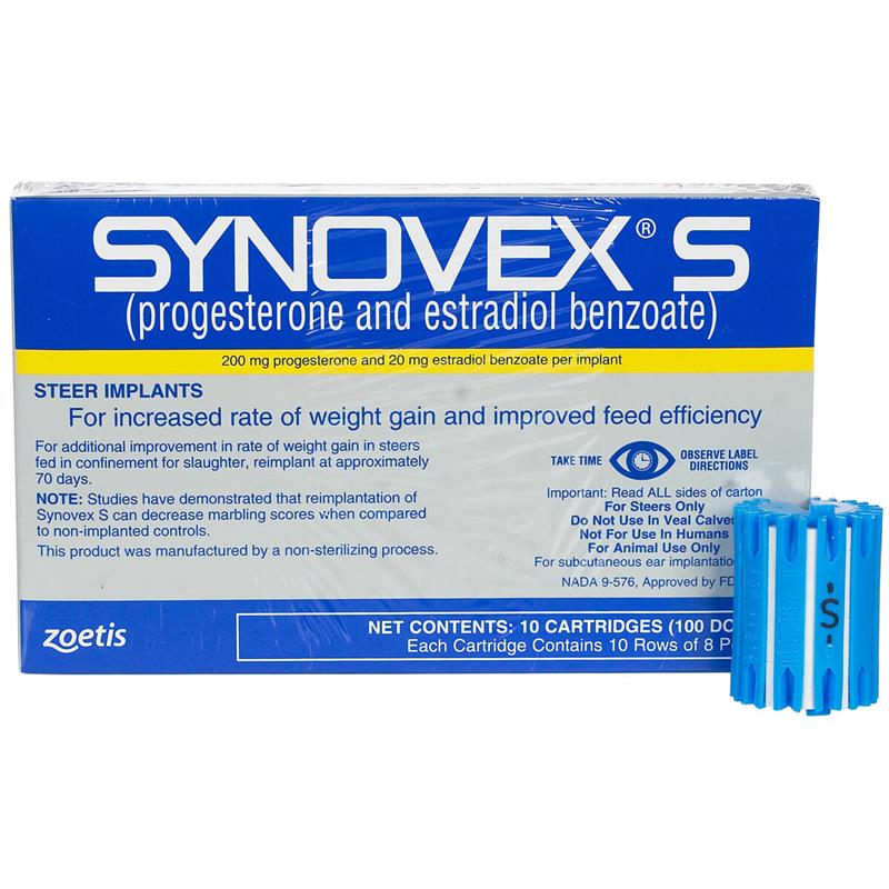 SYNOVEX S Implants 100 ds