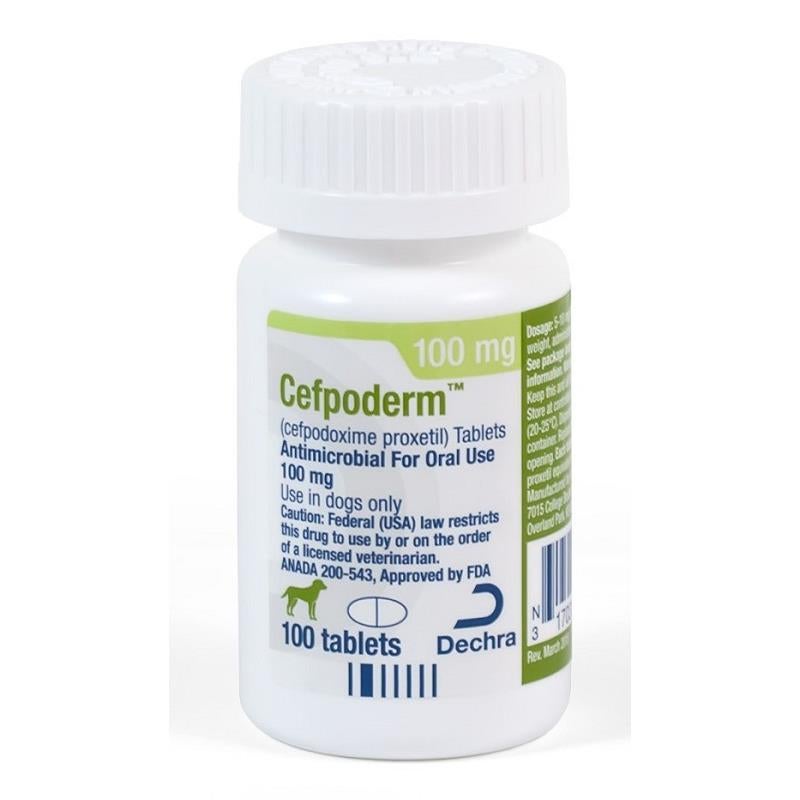 Cefpoderm (Cefpodoxime Proxetil) Tablet