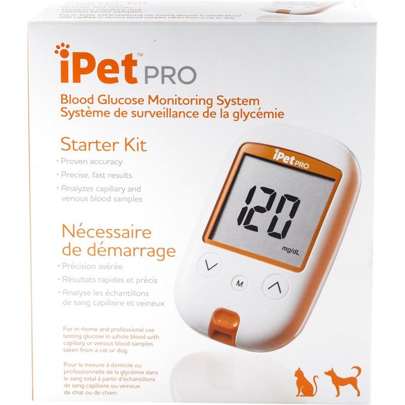 iPet Pro Blood Glucose Monitoring System Starter Kit