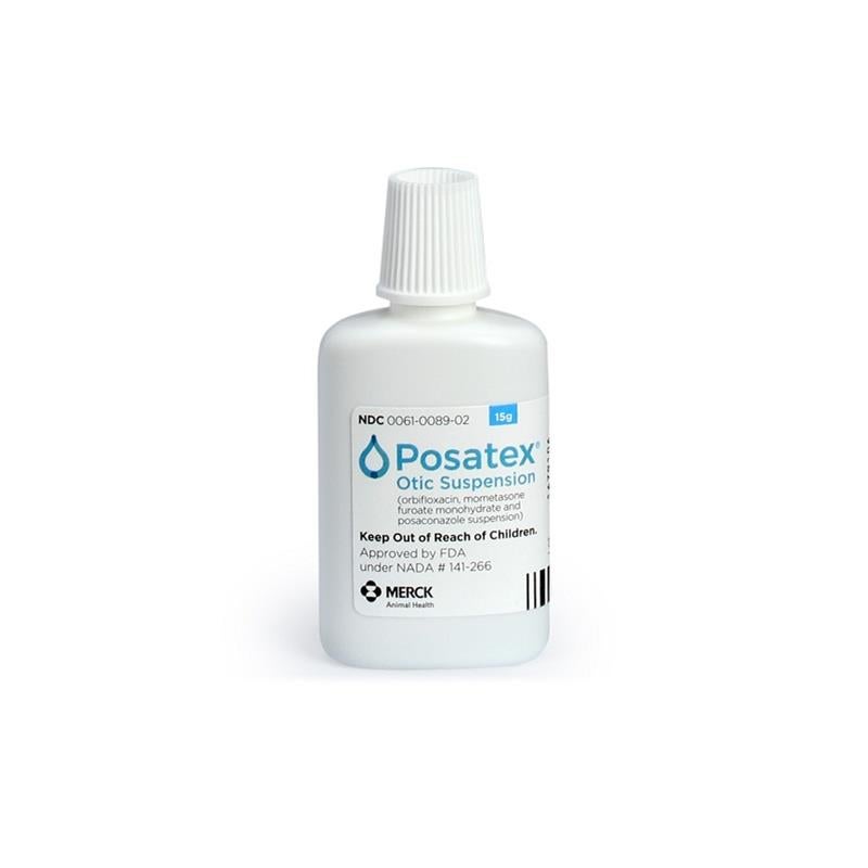 Buy Posatex Otic Suspension 15gm Ear Drops for Dogs Allivet