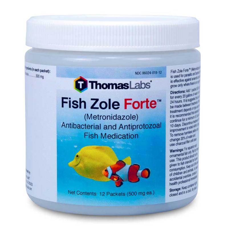 Fish Zole Forte 500 mg Powder Packets (metronidazole)
