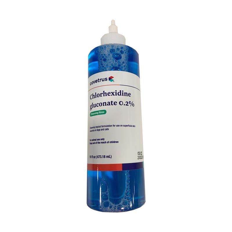 Chlorhexidine Gluconate 0.2% Cleansing Rinse, 16 oz