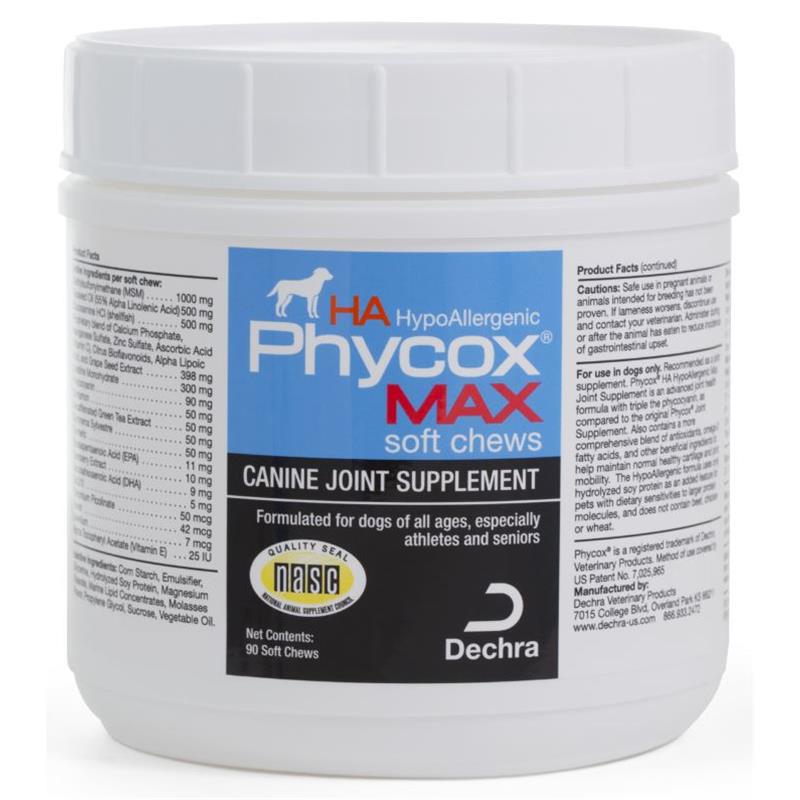 phycox max soft chews 90 count