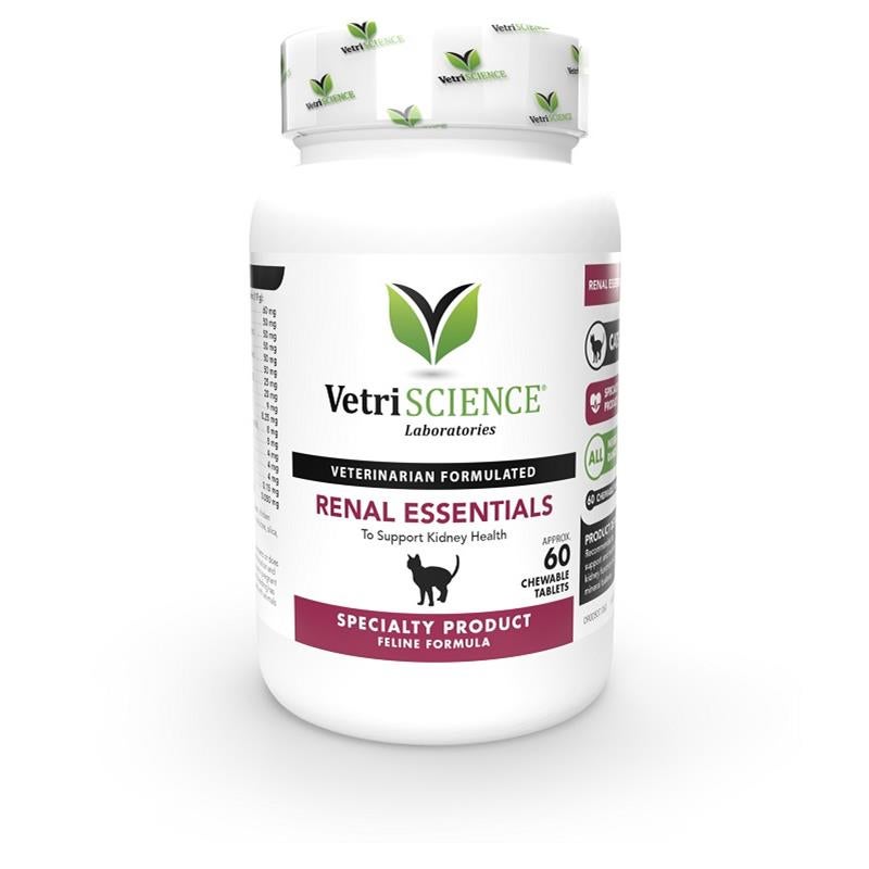 Vetri-Science Renal Essentials For Cats, 60 Tablets