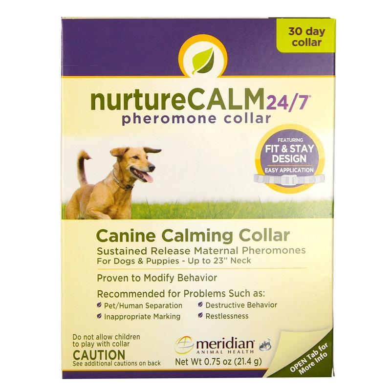 NurtureCALM 24/7 Pheromone Collar for Dogs, 23\"
