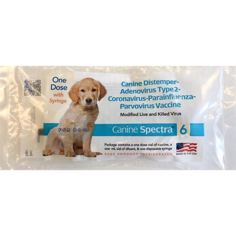 Spectra 6 Single Syringe dog vaccine | Buy spectra 6 vaccine