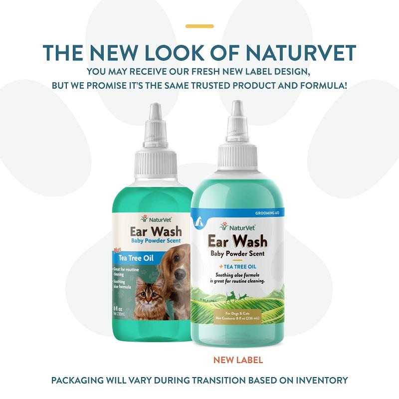 naturvet ear wash with tea tree oil