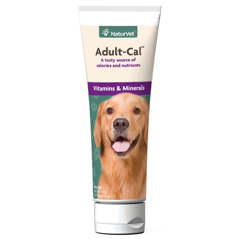 NaturVet Adult-Cal Plus Vitamins & Minerals Gel, 5 oz