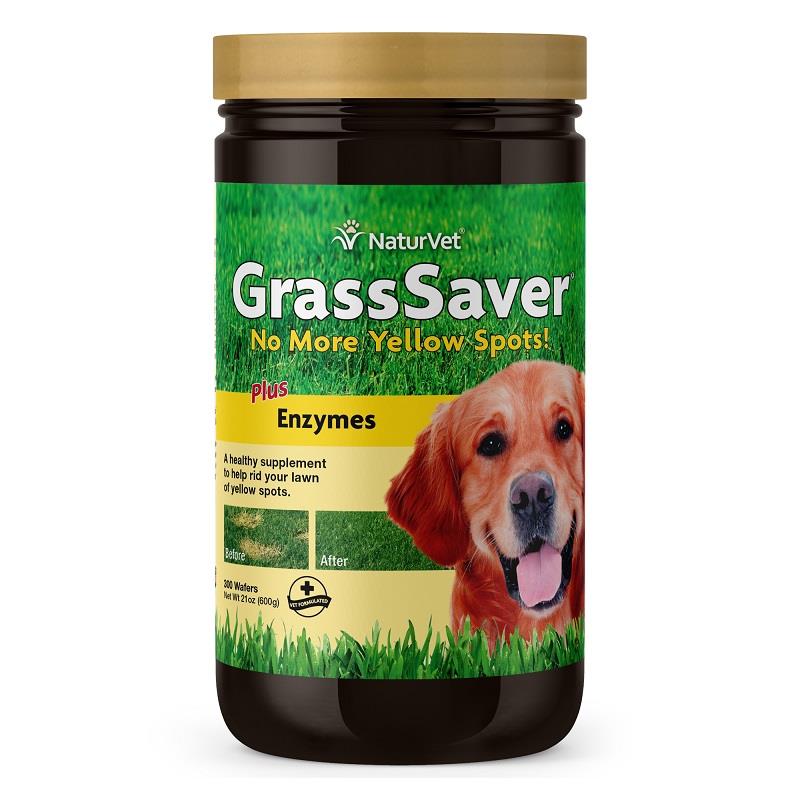 NaturVet GrassSaver, 300 Chewable Wafers Allivet