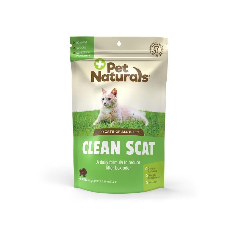 Pet Naturals Clean Scat for Cats 45 Soft Chews