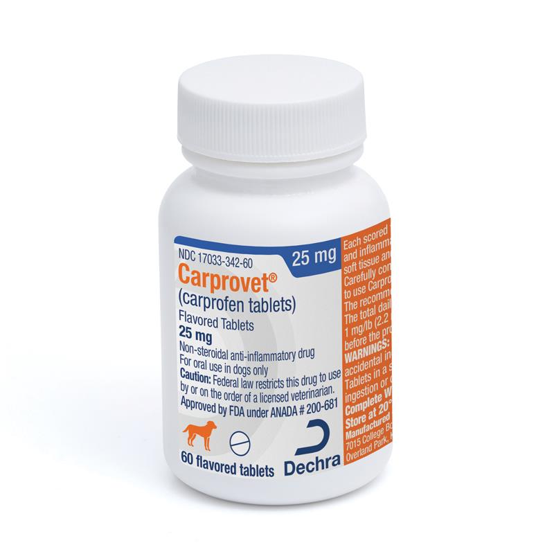 Carprovet (Carprofen) Flavored Tablets Allivet
