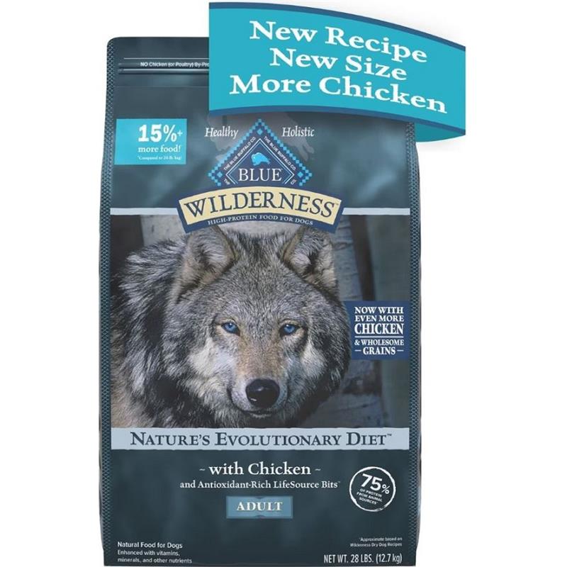 Blue Buffalo Wilderness Grain Free Chicken Recipe Adult Dog Food
