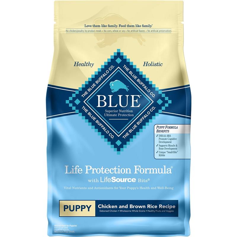 Blue Buffalo Life Protection Formula Chicken and Brown Rice Puppy Food