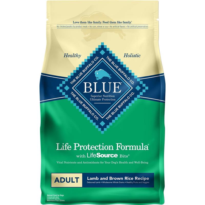 Blue Buffalo Life Protection Formula Lamb and Brown Rice Adult Dog Food