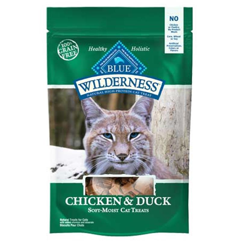 Blue Buffalo Wilderness Chicken and Duck Cat Treats, 2 oz