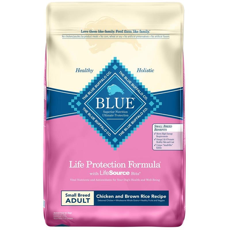 Blue Buffalo Life Protection Formula Chicken and Brown Rice Small Breed Adult Dog Food