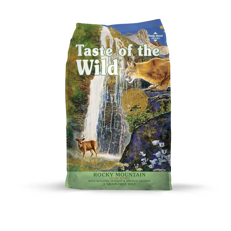Taste of the Wild Rocky Mountain Feline Formula w/Roasted Venison and Smoked Salmon Allivet