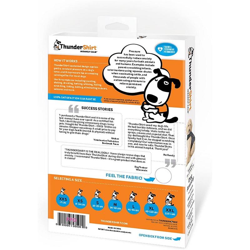 ThunderShirt Blue Polo Calming Solution for Dogs Allivet