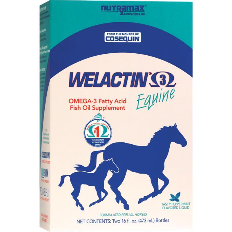 Welactin Equine Omega 3 Liquid, 16 oz Twin Pack