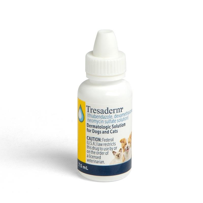 TRESADERM (thiabendazole, dexamethasone, neomycin sulfate solution