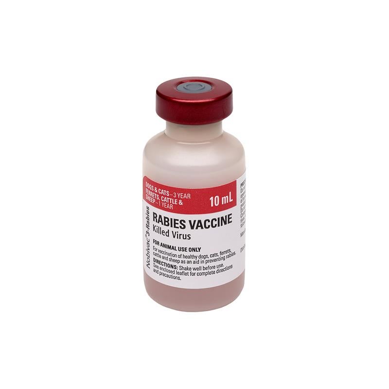 Buy Nobivac 3-Rabies Vaccine 50 x 1 Ml 